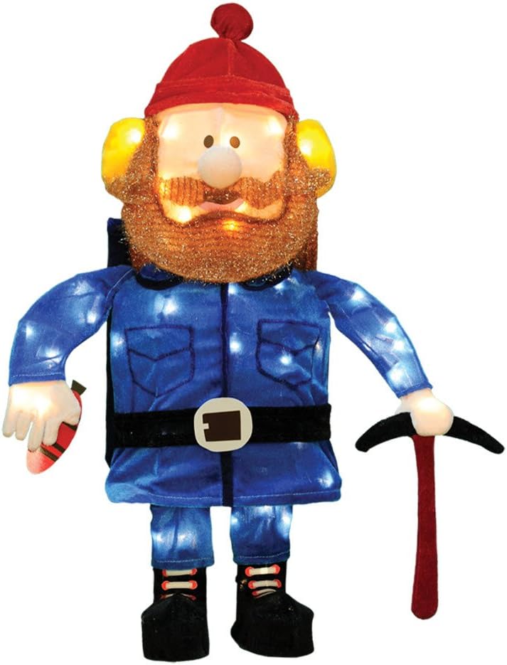 Buy ProductWorks 24Inch 3D PreLit Yukon Cornelius Christmas Yard Yukon Cornelius Christmas Yard Decoration