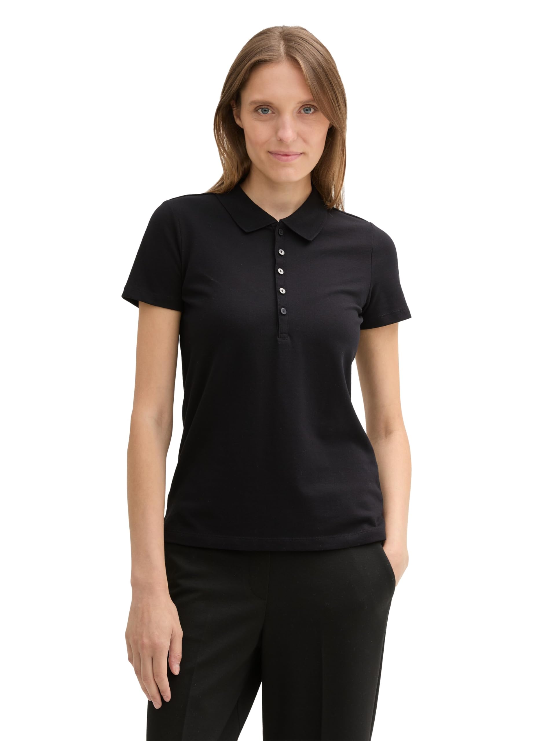 Tom Tailor Damen Piqueé Polo Shirt
