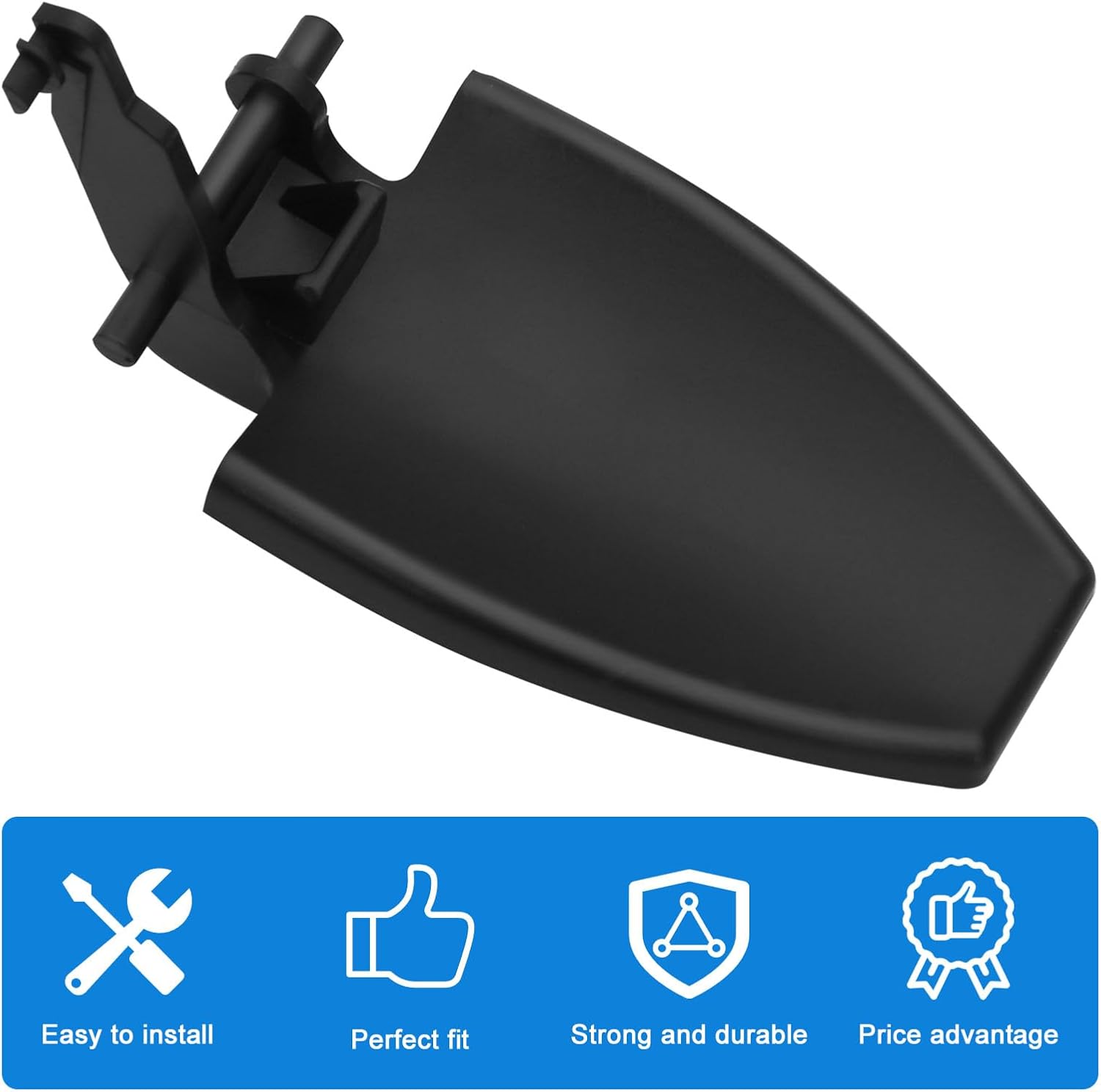 241682003 Refrigerator Water Dispenser Lever (Black) Replaces AP3965193, 1196652, 5304422026, AH1526383, Compatible with Frigidaire/Westinghouse/Kenmore