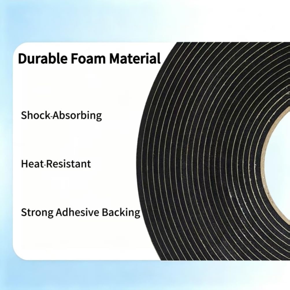 3 Pack WB02X26088 Foam Tape Sealing Gasket Tape Fit for GE Gas Ranges Ovens Cooktops, Replace WB2X9902 WB02X10573 347723 WB06K5042 336162, 32.8 FT Per Roll