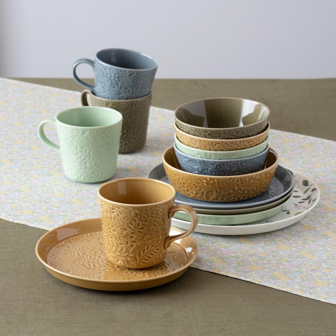 Narumi 41681-3915 Anna Emilia Gratin Dish, Microwave Oven, Dishwasher Safe, 5.9 inches (15 cm), Yellow