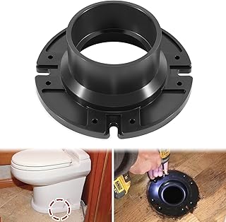 385345892 Socket Floor Flange 3” for Dometic Sealand Gravity Discharge Drain Toilets Airstream Trailers for RV Closet Flanges