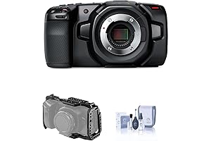 Professional Cinema Recording with Blackmagic Pocket Cinema 4K Video Camera Equipment Bundle