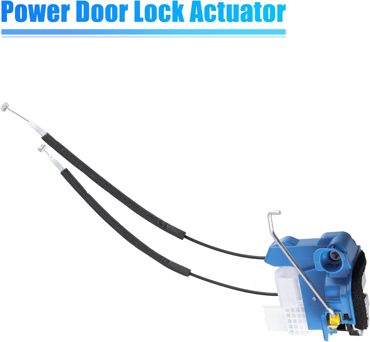 X AUTOHAUX Front Driver Side Door Lock Actuator Motor 81311-1W020 for Kia Rio 1.6L L4 2012-2017 with Power