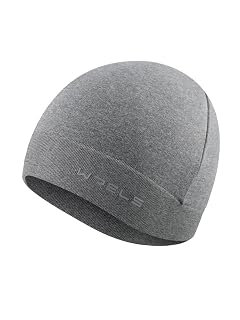 WRELS Winter hat Running Skull Cap Breathable Helmet Liner Cycling Beanie Sweat Wicking Hockey Head Caps for Men