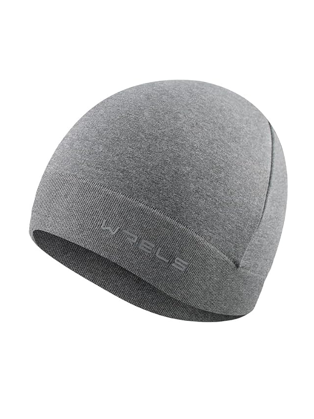 WRELS Winter hat Running Skull Cap Breathable Helmet Liner Cycling Beanie Sweat Wicking Hockey Head Caps for Men