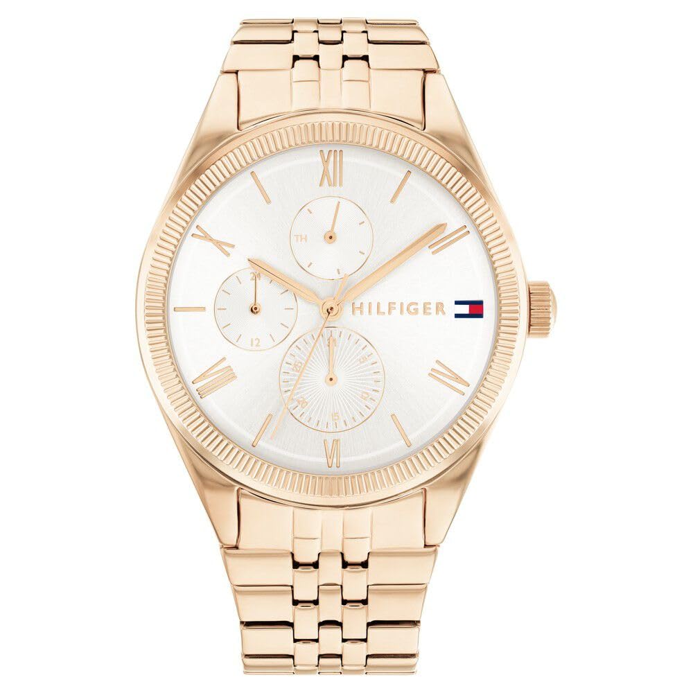 Tommy Hilfiger Quartz Multifunction Silver Dial Stainless Steel Strap Watch for Women_TH1782593 (B0CW9Q47RV) Amazon Price History, Amazon Price Tracker