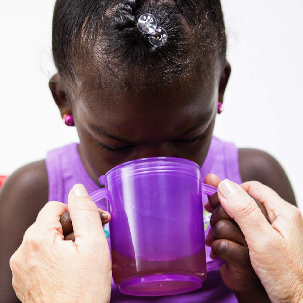 Buy TalkTools Recessed Lid Cup with Handles 2 Lids Included for Cup