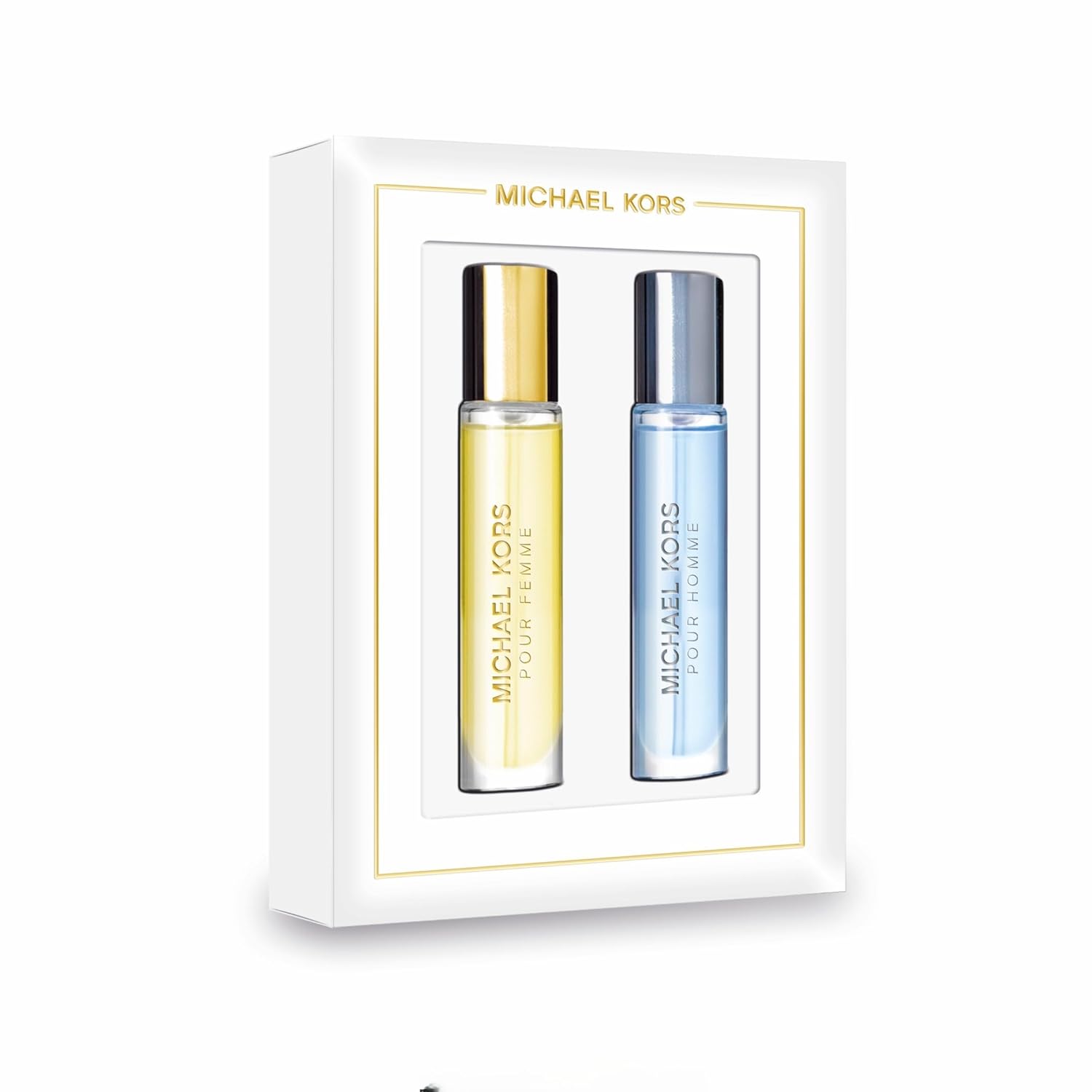 Michael Kors Pour Femme & Pour Homme Eau de Parfum Travel Spray Duo, for Men and Women