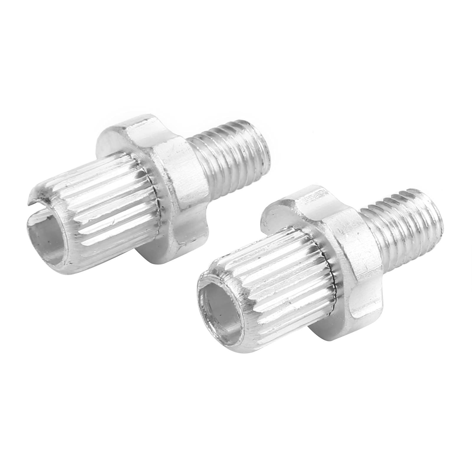 Tornillo Ajuste Palanca Aluminio Aleaci¨®n para Bicicleta Monta?a Carretera 2 Piezas M7 Repuesto Reemplazo