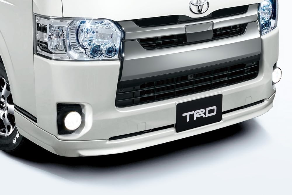 TRD HiAce/Regius Ace [KDH20#, KDH211, KDH22#, TRH200, TRH21#, TRH22#] Front Spoiler Black Mica (209) MS341-26001-C1