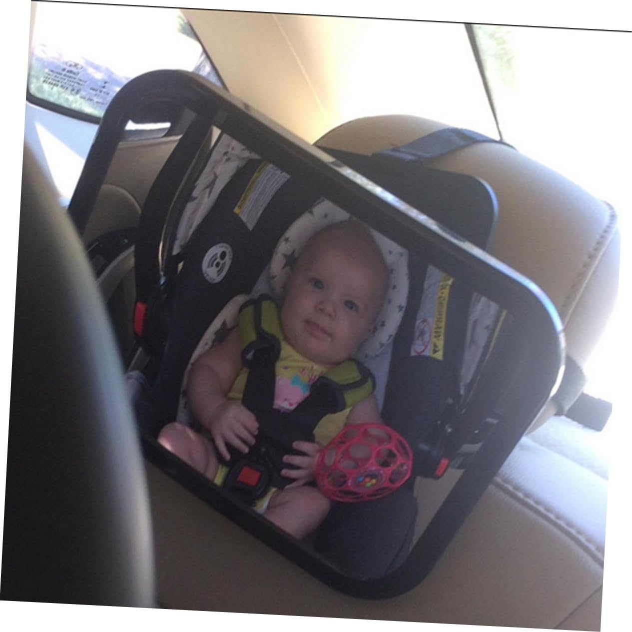 RORPOIR Baby Car Mirror Safety Mirror Rear View Mirror for Baby Easy to Install