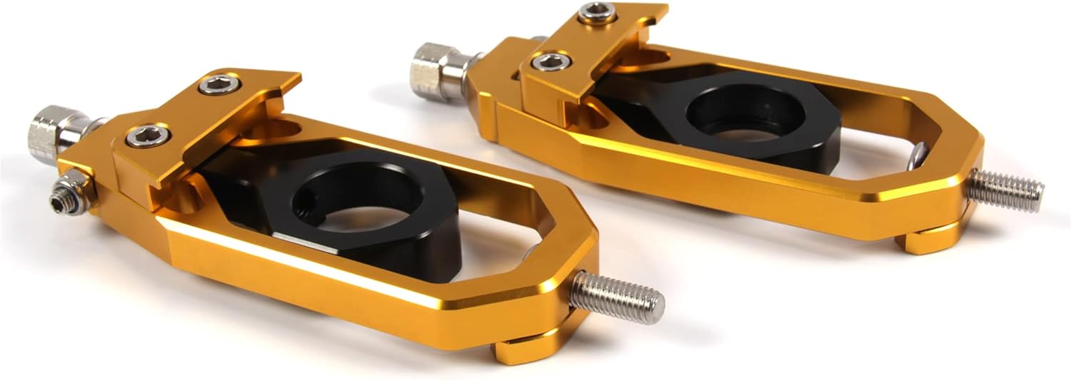 Arashi Rear Axle Spindle Chain Adjuster Tensioner Catena for Yamaha TMAX 530 2012-2016 Motorcycle Accessories T-max 530 TMAX530 Black 2013 2014 2015