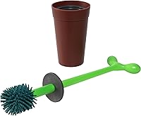 Vista 2 de Alessi Merdolino Aleesi ASG04 Merdolino - Escobilla de inodoro, color marrón