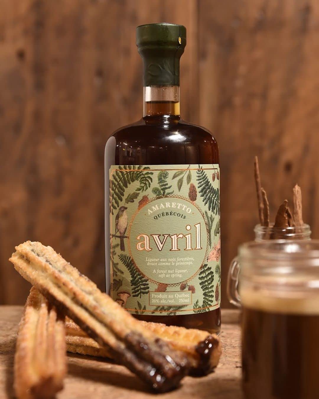 Liqueur Amaretto Avril au Sirop d'érable - Mariana - Les trésors d'érable