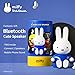 Miffy Portable Bluetooth Speakers, Cute Portable Wireless Speakers with Loud Stereo Sound, Built-in Mic, TF-Card Slot, Dual Pairing,40H Playtime for Room, Desk Decor, for her (Lite-Blue)