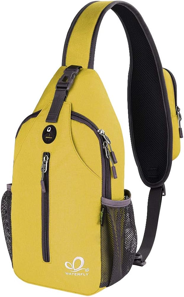 Waterfly Crossbody Sling Backpack Sling Bag Travel Hiking Chest Bag Daypack : Sports & Outdoors