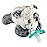 RaZbaby JollyPop Pacifier, Holder with Detachable Baby Pacifier, Stuffed Animal RaZbuddy, All Ages 0M+, 100% Medical Grade USA Made Silicone, Machine Washable, Textured & Easy to Hold - Cow