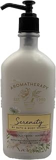 Aromatherapy Serenity - Marigold Rose Magnolia Essential Oils Body Lotion 6.5 Fluid Ounce