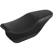 Rider Seat SLMOTO Driver Passenger Seat Fit For Harley Davidson Street 500 750 XG500 XG750 2015-2020 (Black)