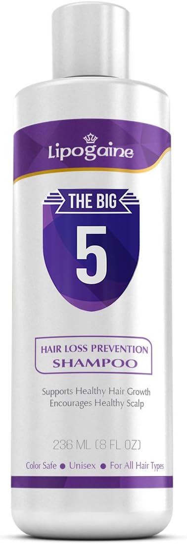 Lipogaine Hair Loss Prevention Premium Organic Shampoo, For Men & Women ...