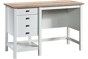 Sauder Beginnings Desk in White