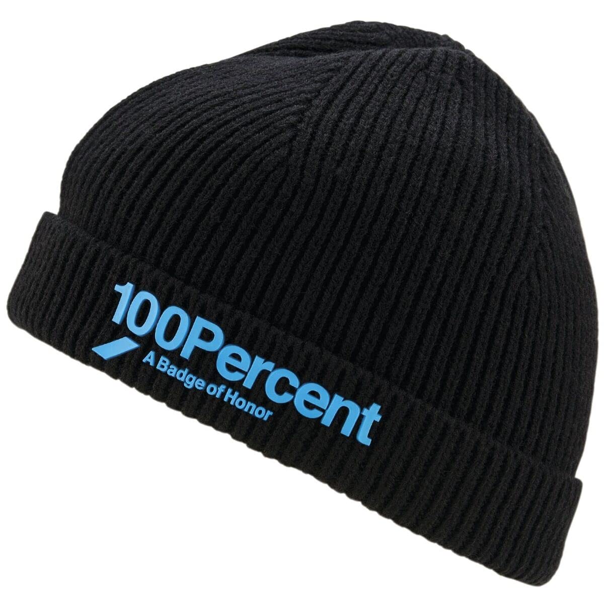 Beanie Echo noir HU-Cap bonnet en maille extensible style décontracté