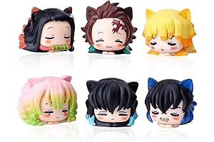 Demon Slayer Figure Set Anime Decor for Desk