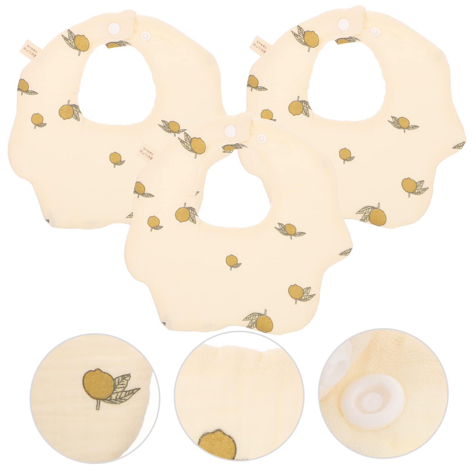 TOYANDONA 15stücke Rotierbare Lätzchen Aus Baumwolle Lagiges Design Saugfähig Und Atmungsaktiv Für Neugeborene Und Kleinkinder Geschenkidee Für Frischgebackene Eltern