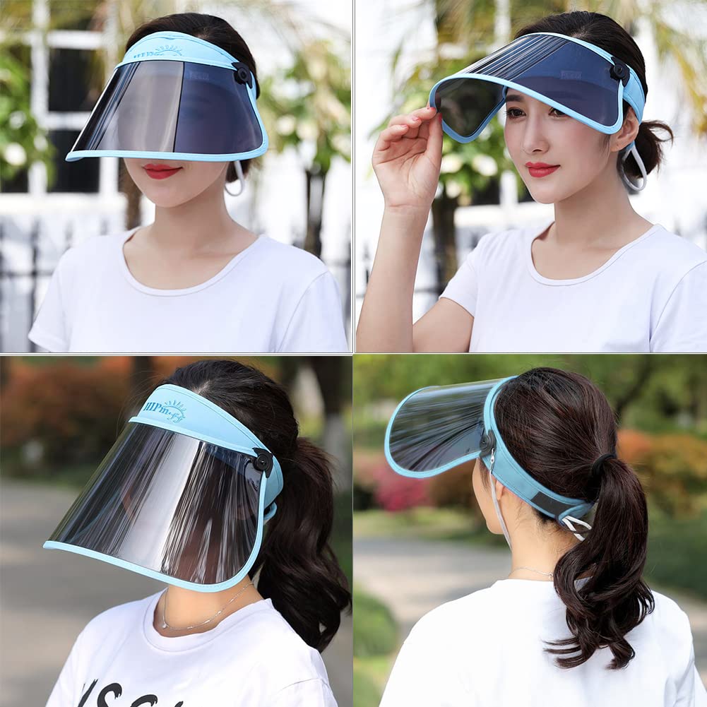 Comhats Cappello per sole, UPF 50, a tesa larga, protezione UV, per pesca, passeggiate, escursioni, da uomo, cinturino per il mento, impermeabile e