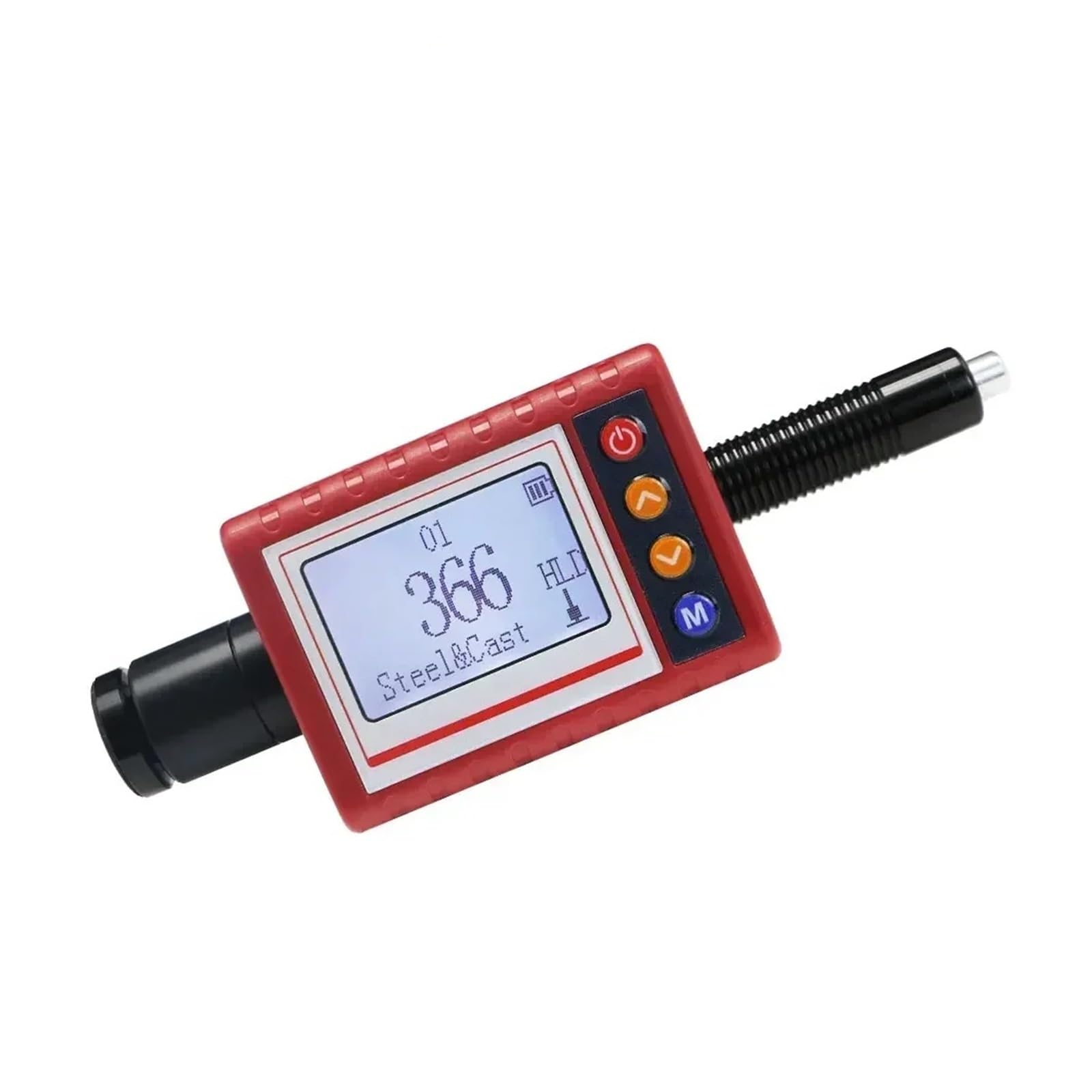 JVDDI Portable Handheld Leeb Hardness Tester Testing Durometer Hardness Tester With Large LCD