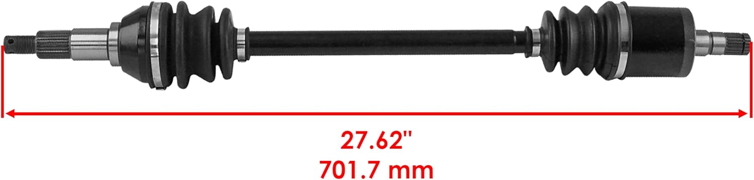 Caltric Front Left CV Axle Compatible with Can-Am Maverick 1000R 4X4 XC XXC EFI 2014-2018 705401875
