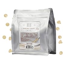 ChocZero White Chocolate Chips, No Added Sugar, Keto & Low Carb, Gluten Free, No Sugar Alcohols, 20 oz Bag for Baking & Desserts