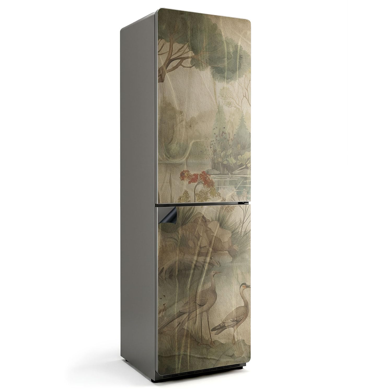 Tapis de cuisine magnétique haut de gamme mat 60x205 cm oiseaux