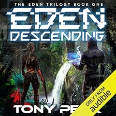 Eden Descending Audiolibro Por Tony Peak arte de portada