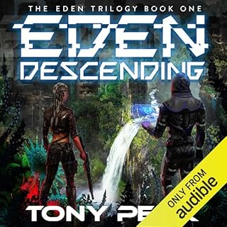 Eden Descending Audiolibro Por Tony Peak arte de portada