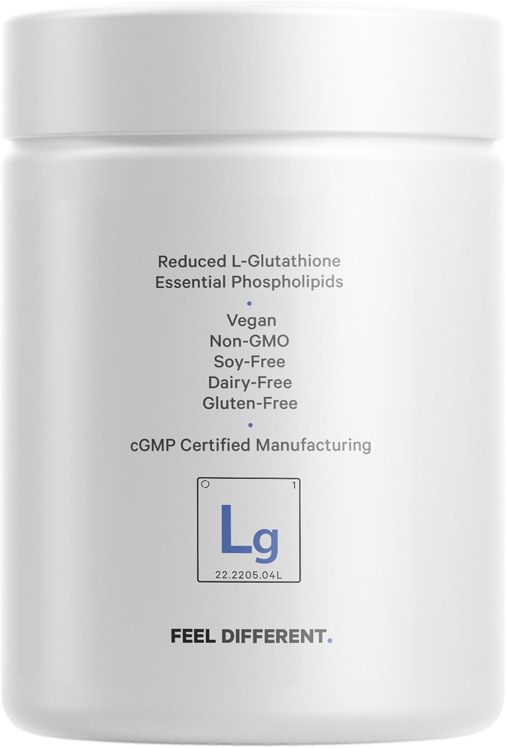 Codeage Liposomal Glutathione 1000 mg Supplement, High-Potency Reduced L-Glutathione - Liposomal Delivery - Phospholipids - Non-GMO, Gluten-Free - 60 Capsules - Image 10