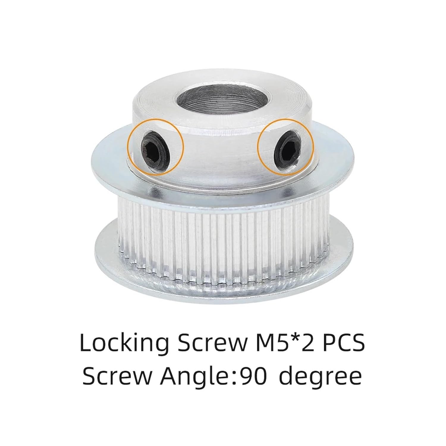 MXL 54T 55T Aluminum Pulley/BF Shape Bore 6-20 Mm Timing Belt Width 6/10/15mm 3D Printer Parts 54teeth 55teeth(7 mm,1Pcs,55T-6mm)