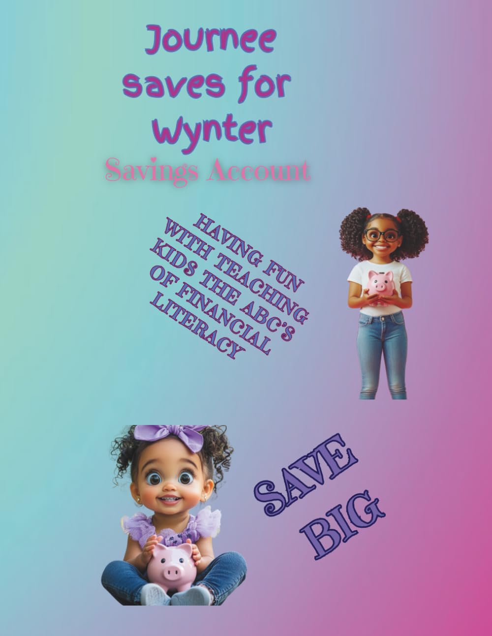 Journee Saves for Wynter: Having Fun with Teaching Kids the ABCs of Financial Literacy (Journee & Wynter's Financial ABCs)