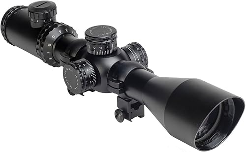 HatsanUSA Optima 2.5-10X50E-SFT Alcance, color negro