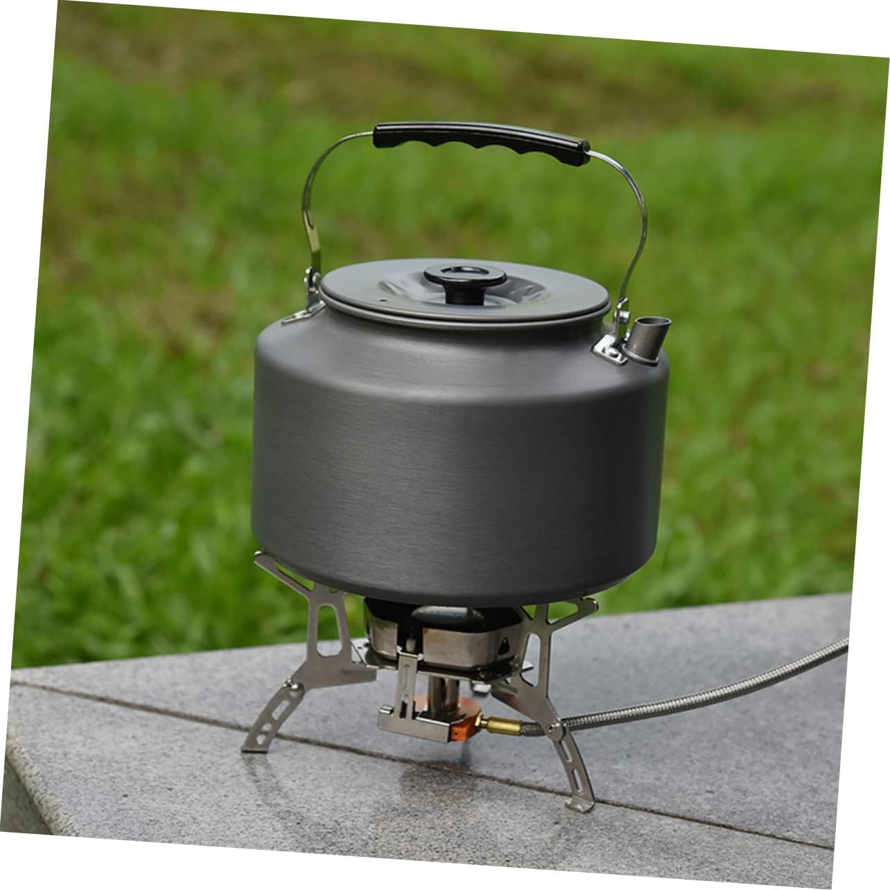 Collapsible Camping Pot Outdoor Tea Kettle Gooseneck Pot for Tea Kettle Camping