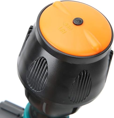 Miniatura 9 de Rociador de césped ajustable múltiple en una espiga con control de vuelo integrado, aguas de hasta 30 pies de diámetro, ángulo de pulverización