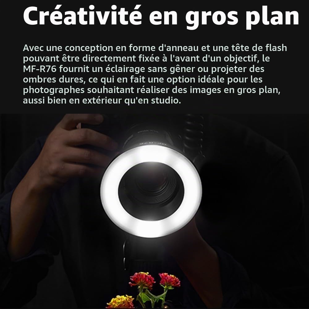 GODOX Flash annulaire Macro MF-R76