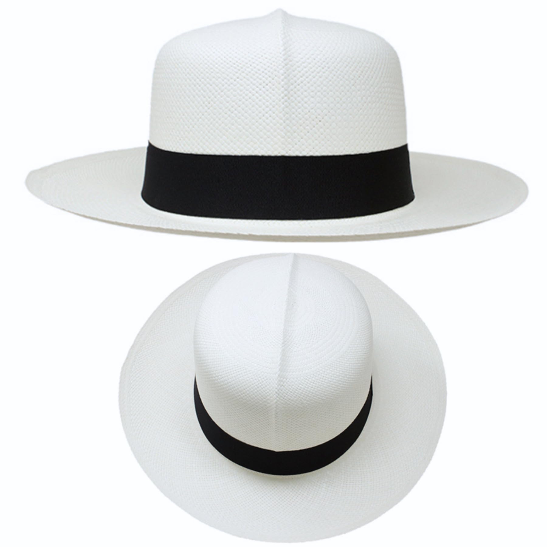 Gamboa Fedora Panama Hut Herren und Damen Sommer Strohhut Panamahut Sonnenhut UV-Schutz UPF50+