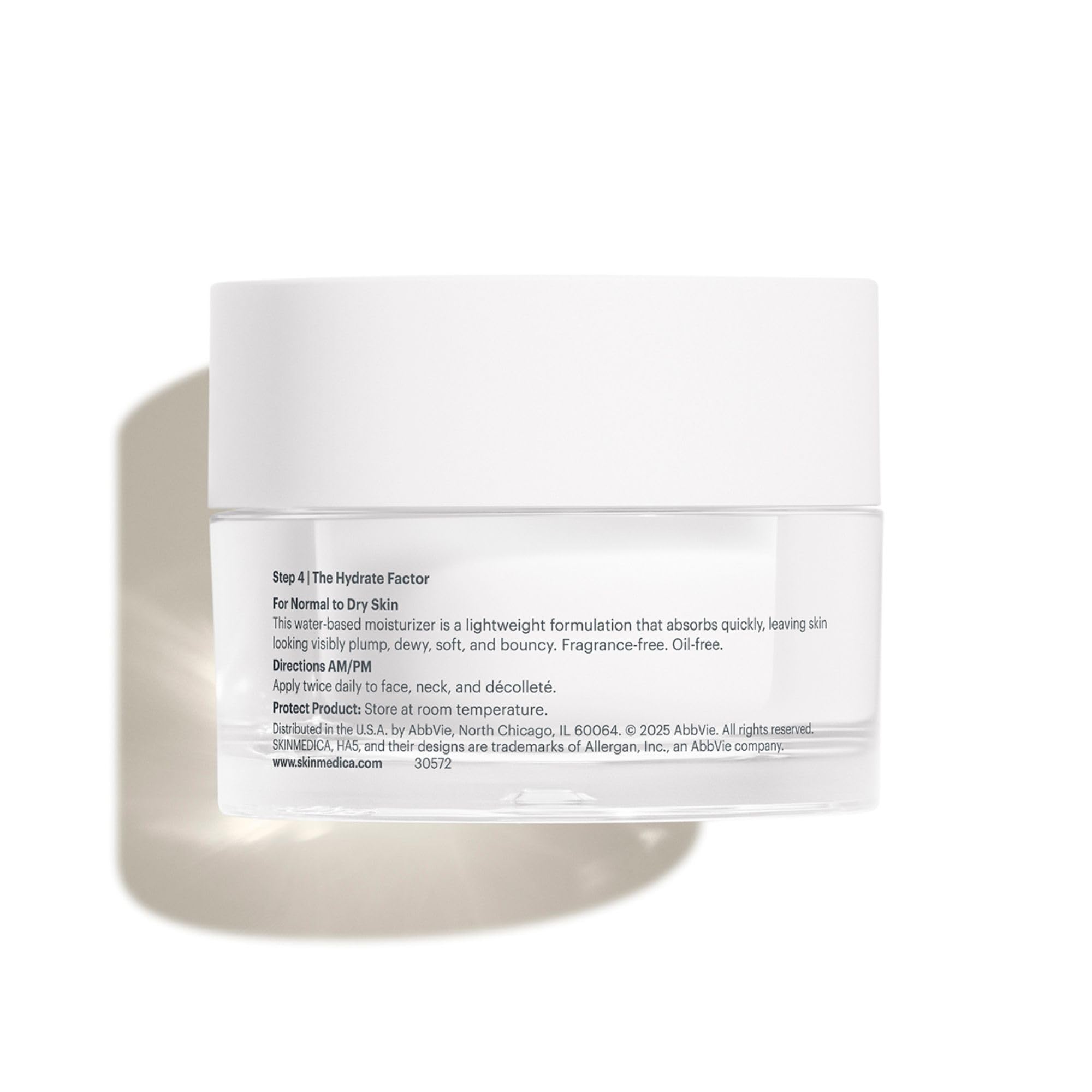 SkinMedica HA⁵ Hydra Collagen Water Burst Face Moisturizer with Vegan Collagen - Plumping Face Cream with Microbiome Barrier Complex for 24-Hour Hydration - Helps Replenish Dry, Dull Skin (1.7 Fl Oz)