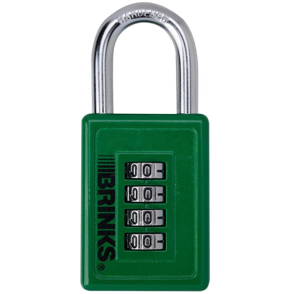 Brinks 175-50054 40mm 4 Dial Resettable Sports Combination Padlock