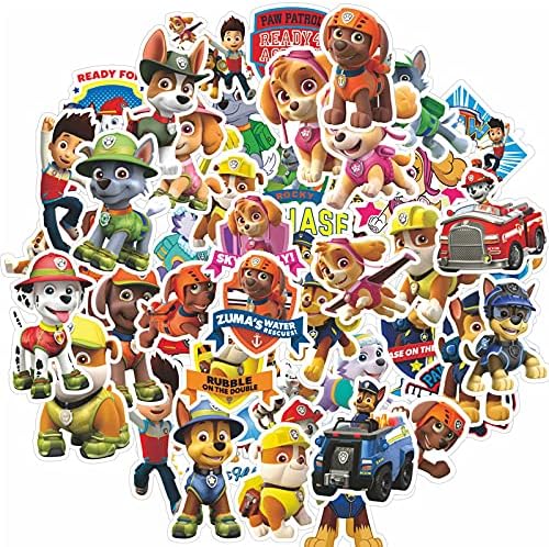 パウ パトロール シール 防水ステッカー 子供 可愛い こともシール 装飾品 萌えグッズ 防水シールステッカー アニメ かわいい 手帳セット スーツケース バイク ヘルメットなど適用 50枚 再販ご予約限定送料無料
