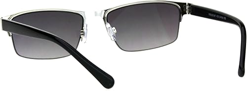 Miniatura 3 de Gafas de sol de lectura progresivas de enfoque múltiple 3 potencias en 1 rectángulo de media llanta