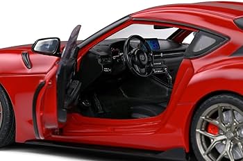 SOLIDO 1/18 トヨタ GR スープラ レッド 1/18 Solido 2023 Toyota GR Supra Streetfighter (Red) Diecast