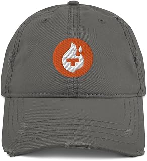 Hogue WS LLC Theta Fuel Hat (Embroidered Distressed Dad Cap) TFUEL Crypto